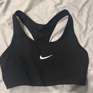 Nike Black Racerback Performance Sports Bra